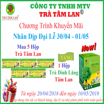 Chương trình khuyến mãi tri ân khách hàng nhân dịp đại lễ 30/04 - 01/05