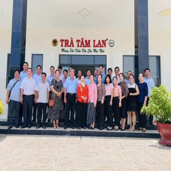 Công ty Trà Tâm Lan đã vinh dự được đón tiếp đoàn công tác của Sở Khoa học và Công nghệ tỉnh Trà Vinh đến tham quan một số mô hình khởi nghiệp thành công của tỉnh Tây Ninh