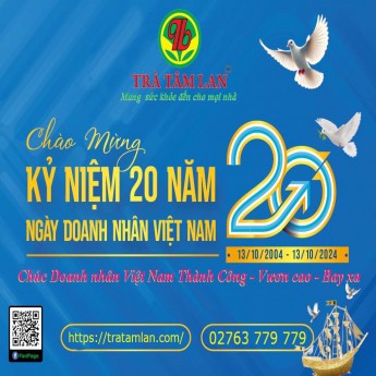 CHÚC MỪNG 20 NĂM NGÀY DOANH NHÂN VIỆT NAM!