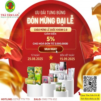 QUÀ TẶNG SỨC KHỎE – ƯU ĐÃI ĐẶC BIỆT 2/9